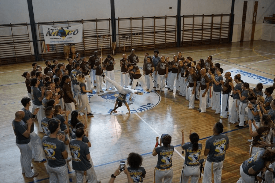 Capoeiristas.