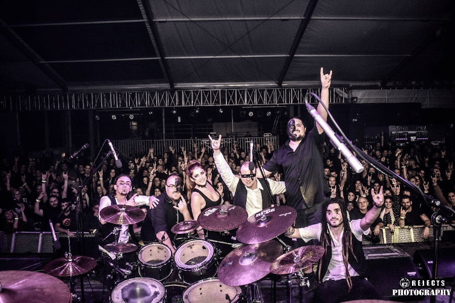 Decline The Fall with their fans