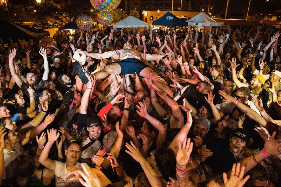 Prof in his natural element. Photo courtesy of Blue G Productions, LLC