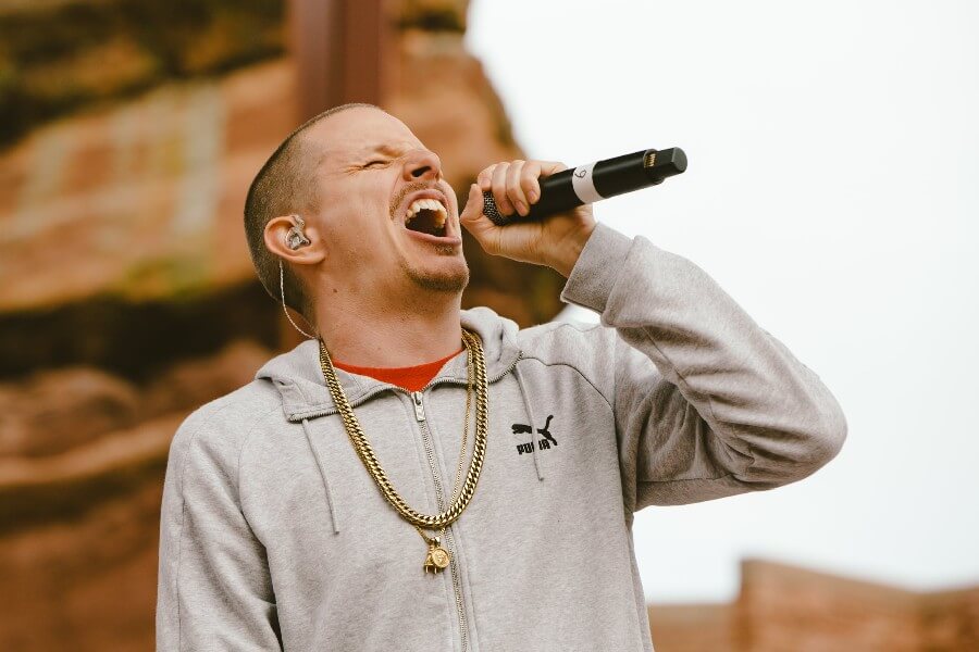 Prof at Red Rocks. Photo Courtesy of Blue G Productions, LLC