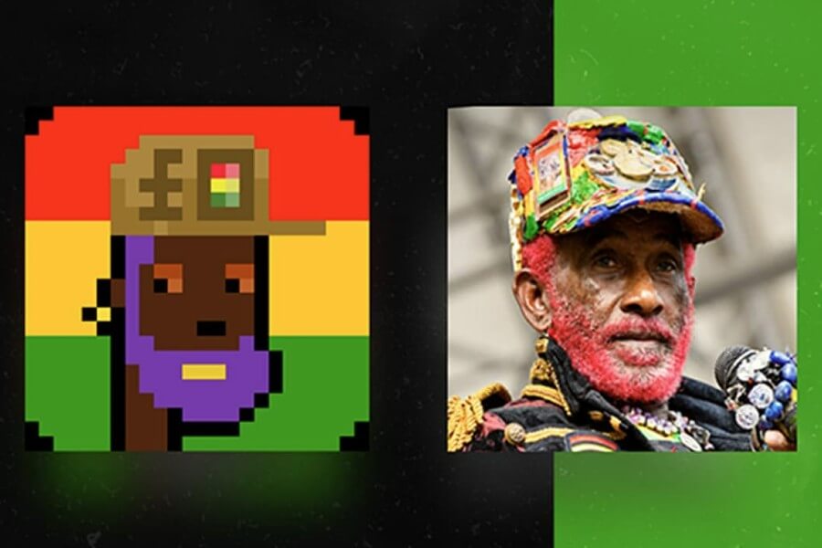 Lee Scratch Perry forever digitalized into an NFT