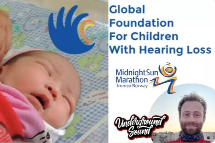 Our fundraiser for the Global Foundation for Children With Hearing Loss