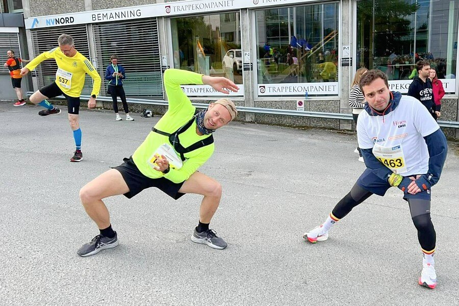 I run my first Midnight Sun Marathon somewhere in the Arctic Circle