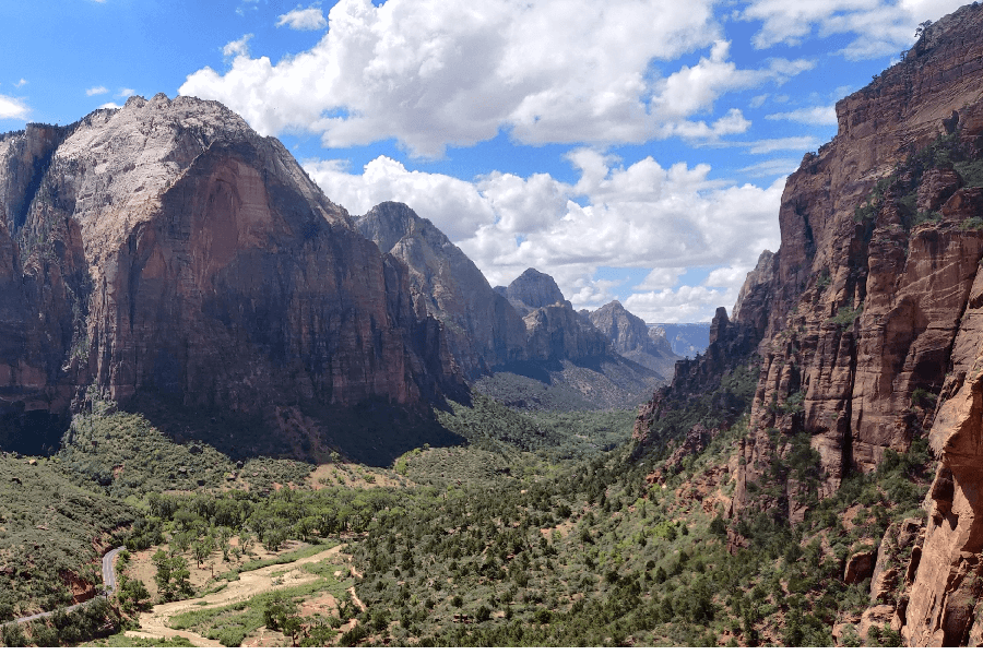 On the way up to Angel's Landing, Zion National Park