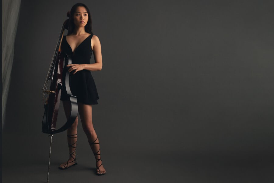 Brianna Tam and her Cello