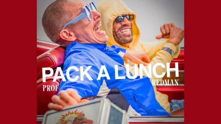 prof and redman track pack a lunch