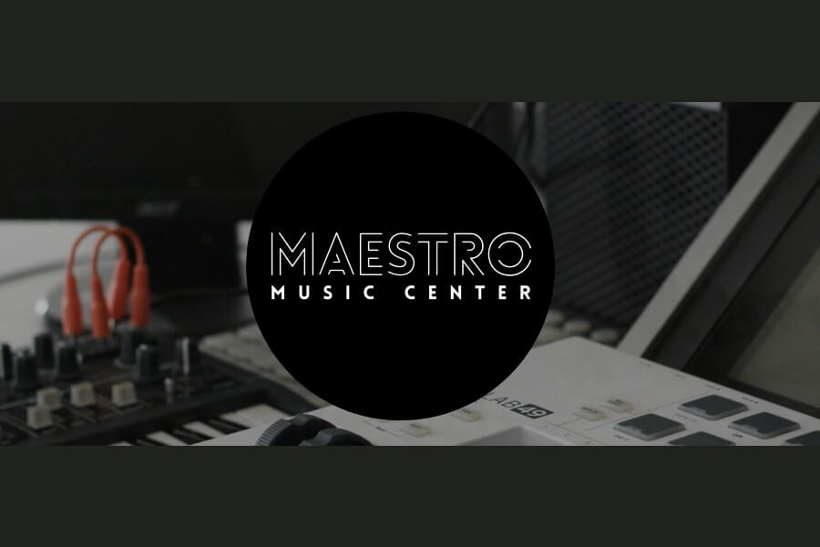 maestro music center homepage screenshot
