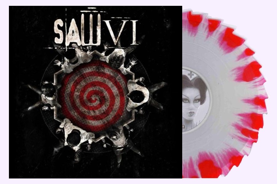 A saw shaped collectors edition of the SAW VI Soundtrack