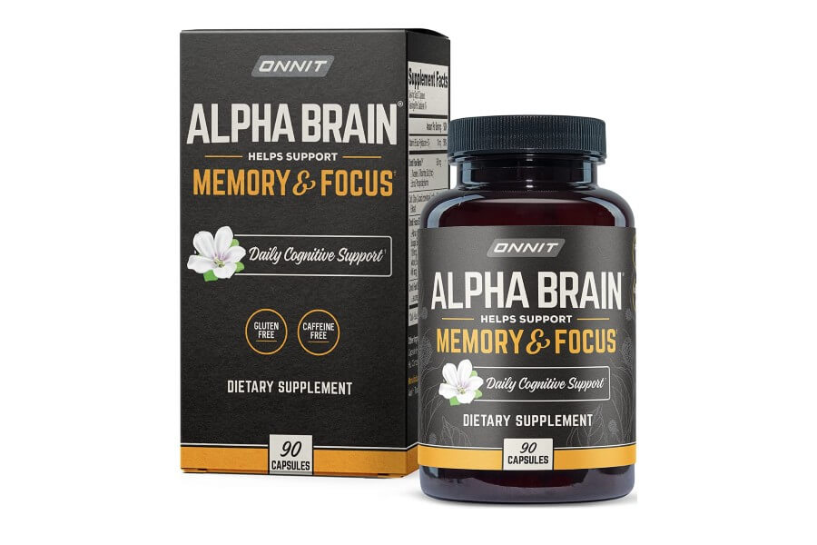 ONNIT's Alpha Brain supplements