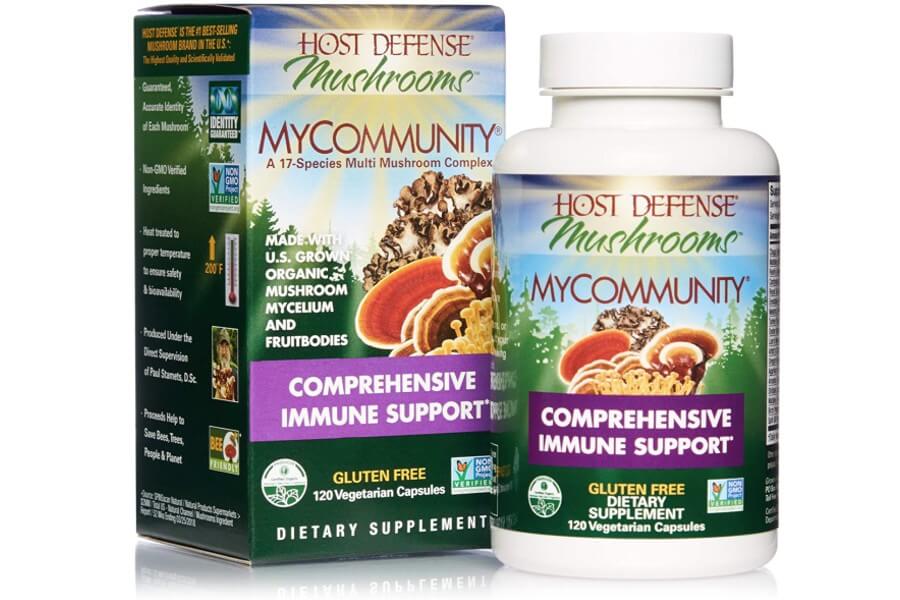 Advanced Immune Support by Host Defense mushroom supplement