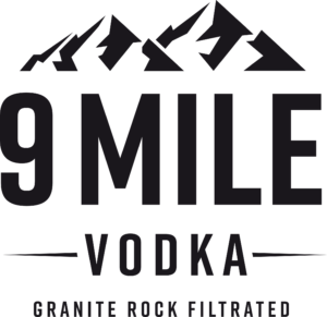 9 mile vodka logo