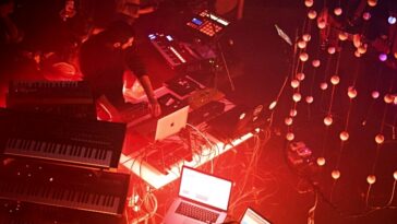 Performance at Electronic Music Malta.