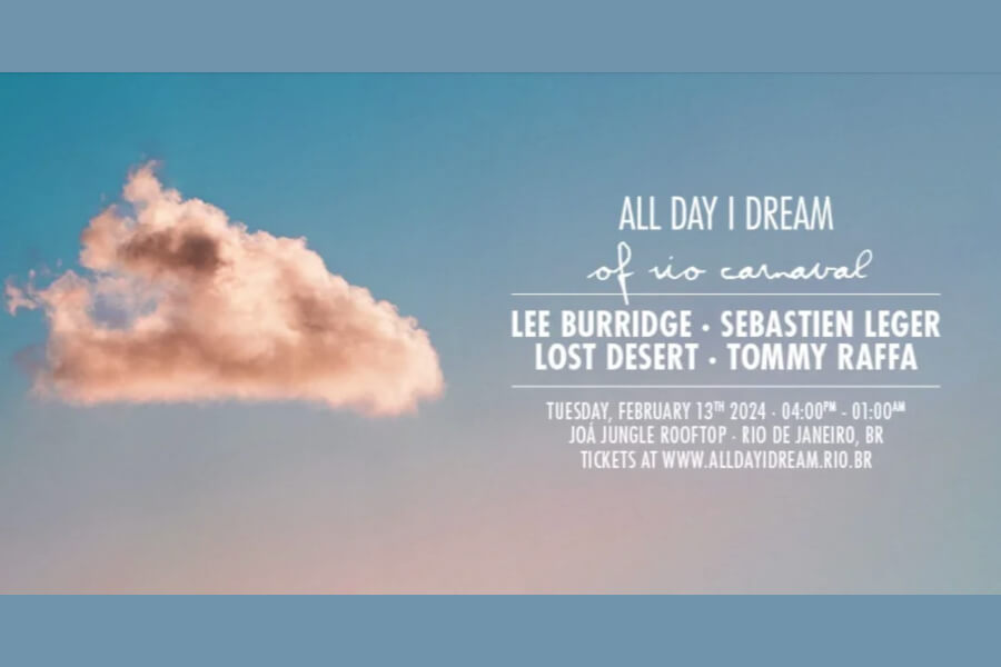 All Day I Dream of Rio poster by Lee Burridge and Co