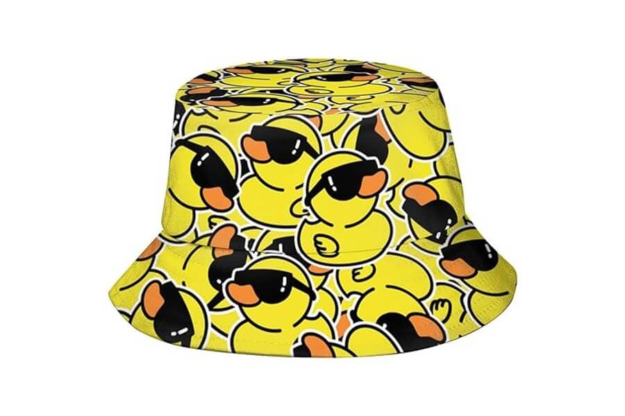For the love of rubber ducks bucket hat