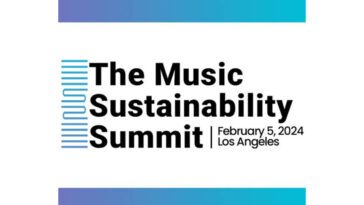 Music Sustainability Summit poster