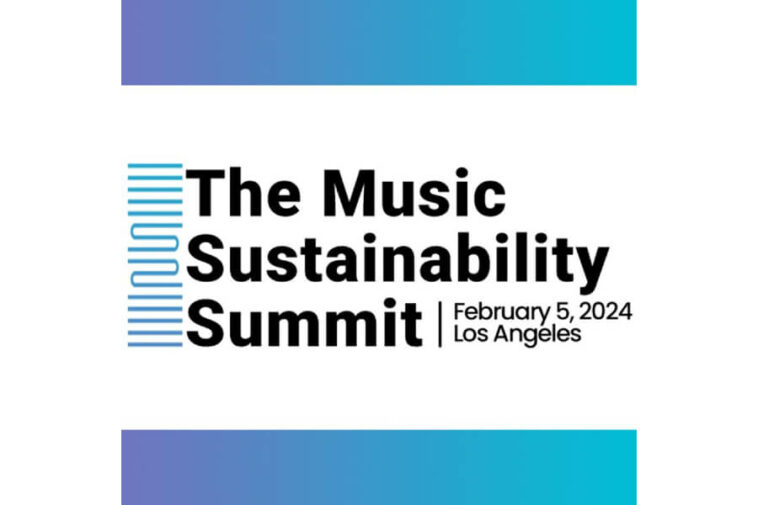 Music Sustainability Summit poster