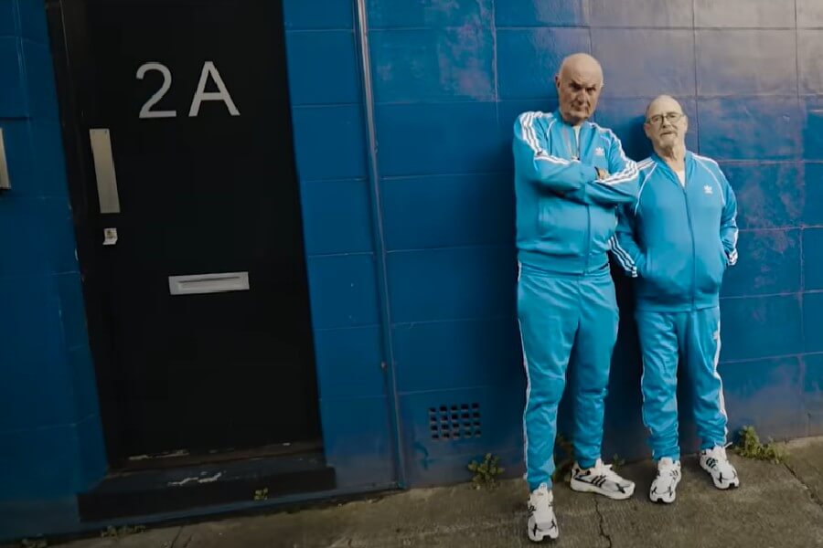 Pete & Bas screenshot as seen from music video Speeding.