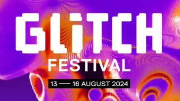 Glitch festival poster 2024