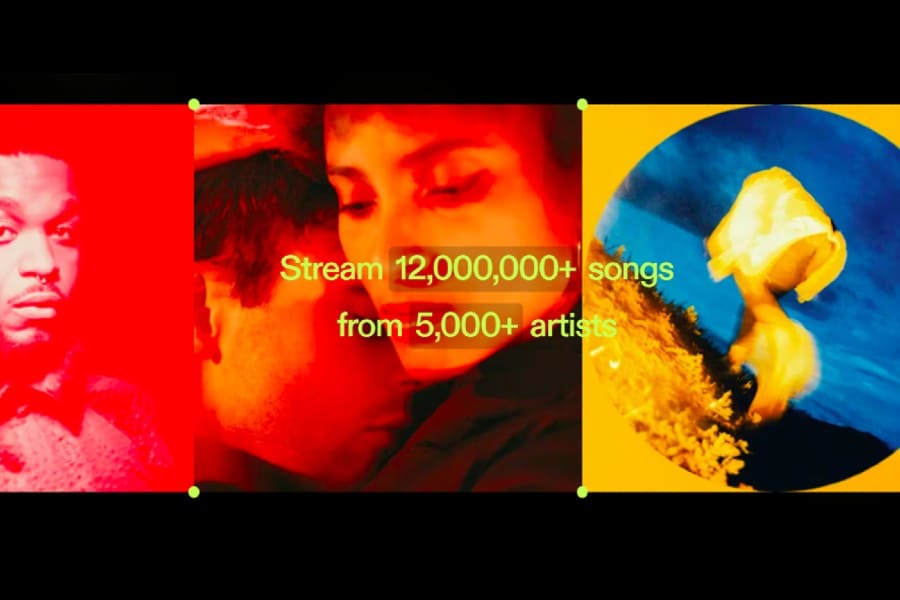 The music streaming industry new player sonu.stream - image courtesy of sonu.stream website