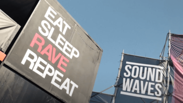 sound waves eat sleep rave repeat