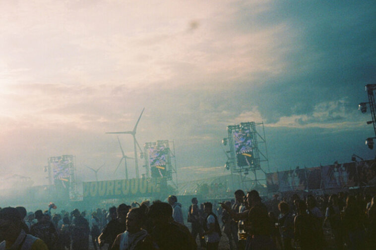 The ambiance of Dour Festival