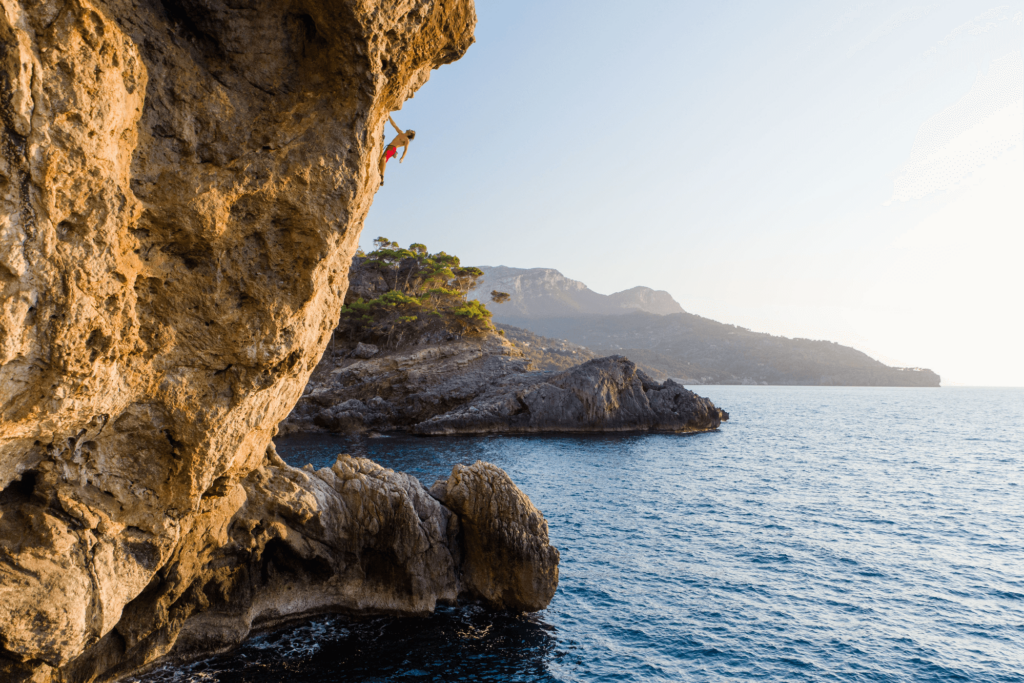 Chris Sharma DWS in Mallorca.