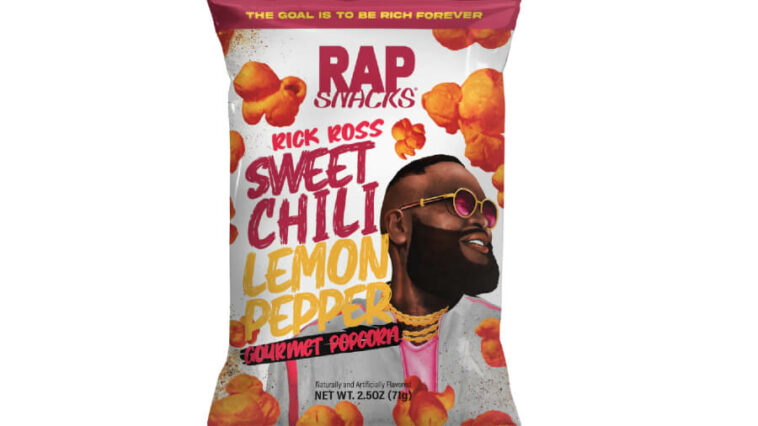 a bag of chips featuring rick ross
