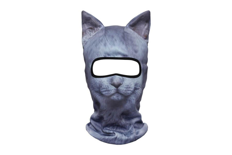 furry cat balaclava