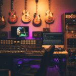 Music studio with premium, vintage and analog gear
