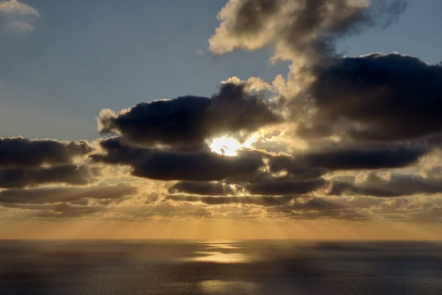 Sunset at Dingli cliffs
