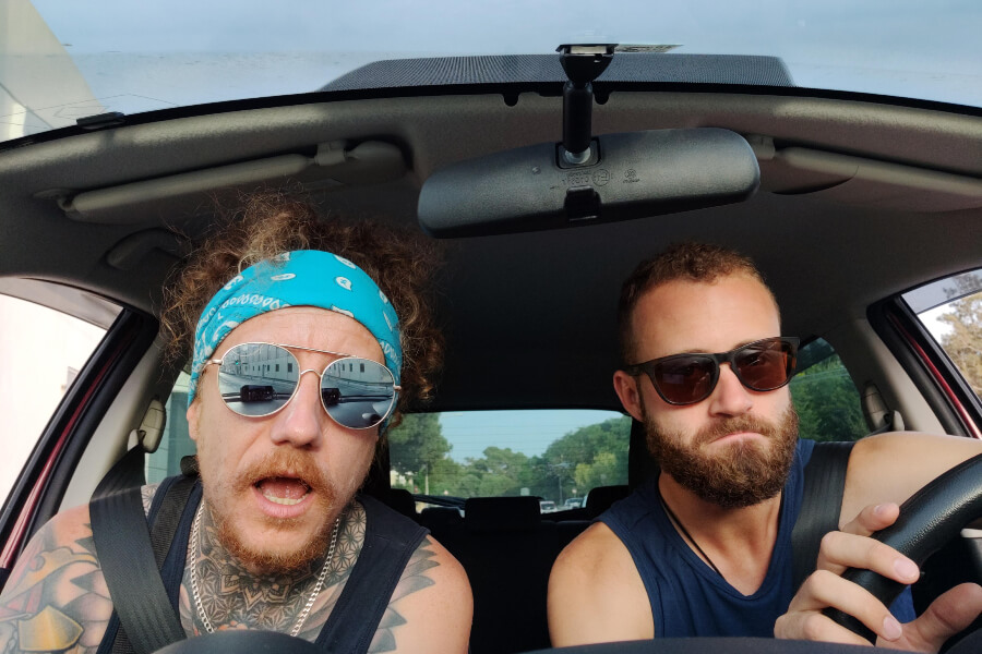 (Left to right) Founders Ian and Luc