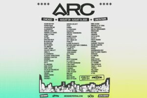Arc Music Festival Lineup incluiding: . Interplanetary Criminal, Anfisa Letyago, NOTION, FISHER, Amelie Lens