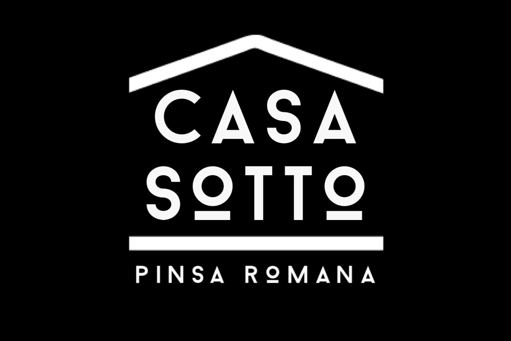 Casa Sotto logo white text on black background